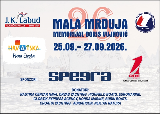 Oglas Mrduja Optimist Kup 2026w